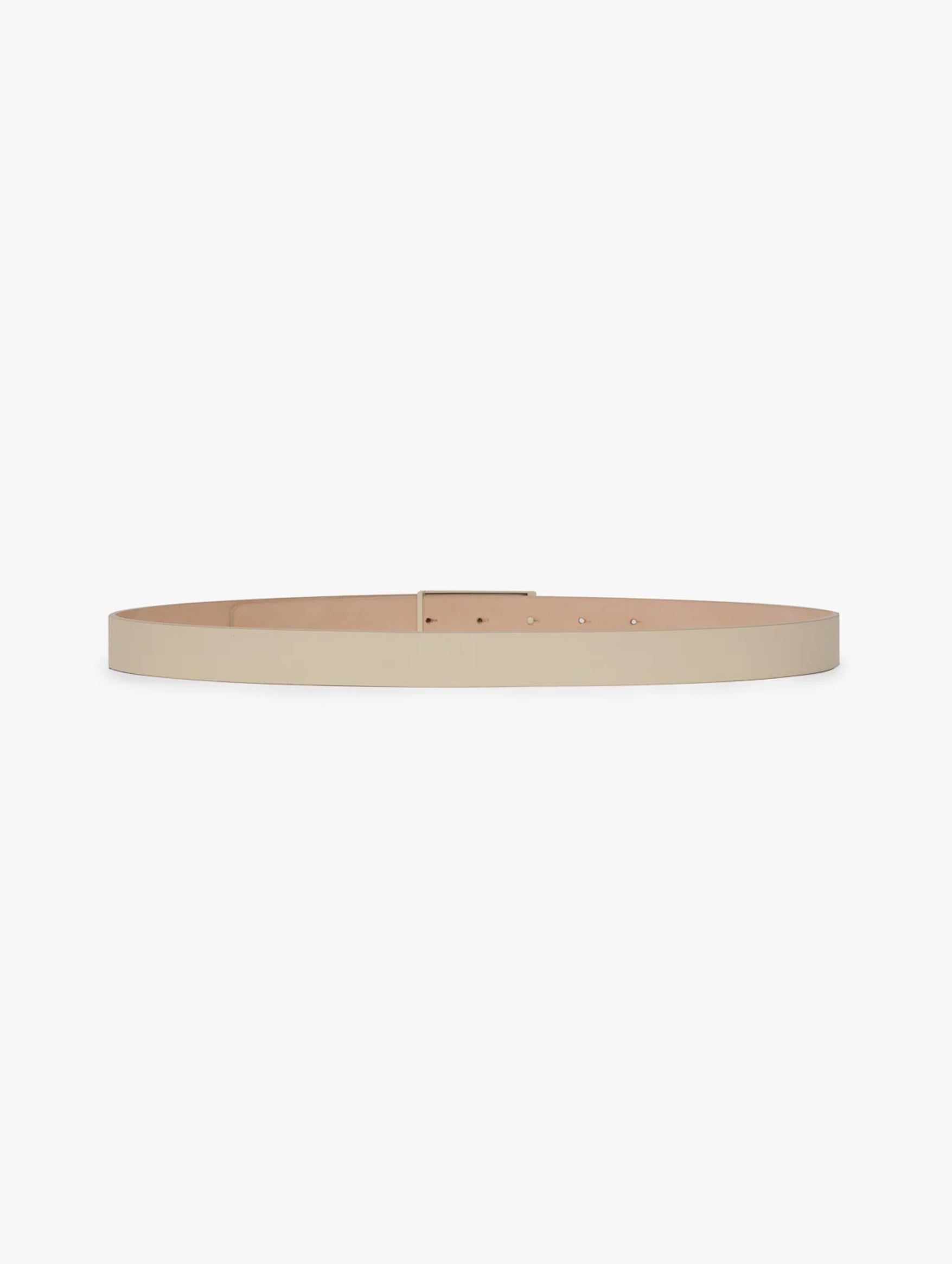 Regular Frame Tonal Belt in Ivory