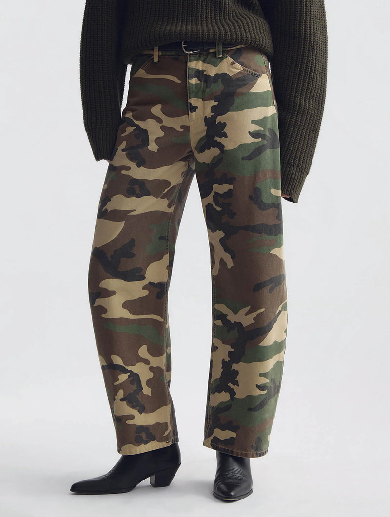 Tribeca Pant in Khaki Overdyed Camo