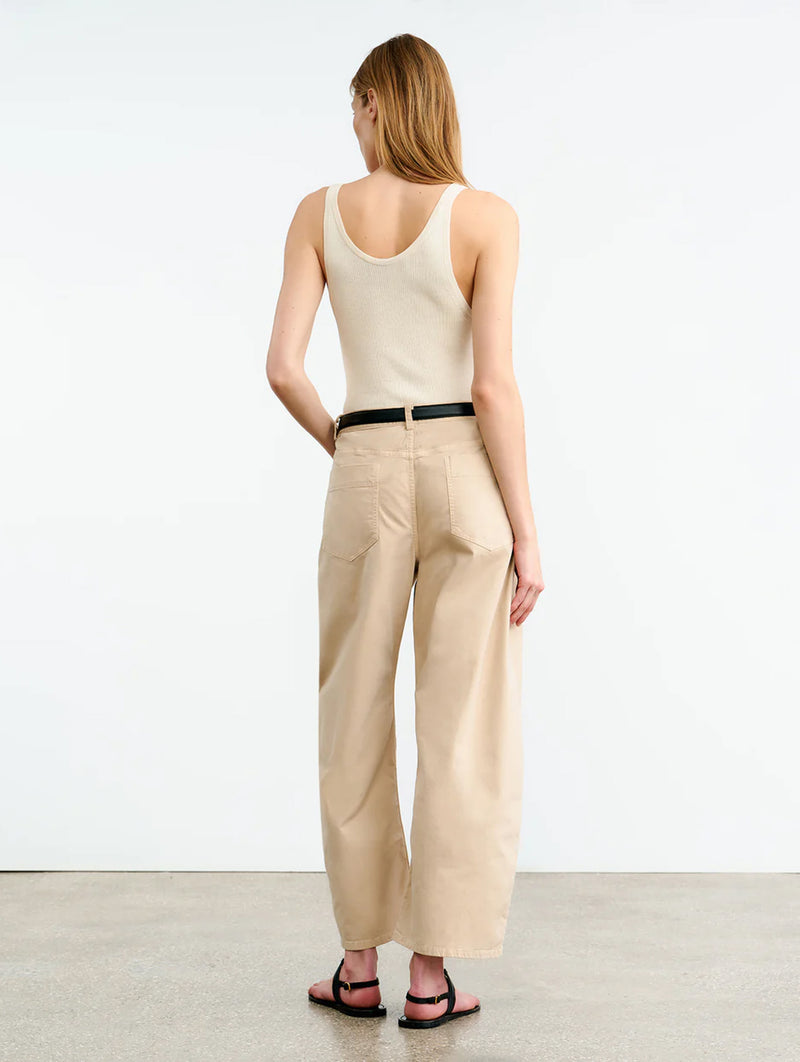 Tribeca Pant in Stone