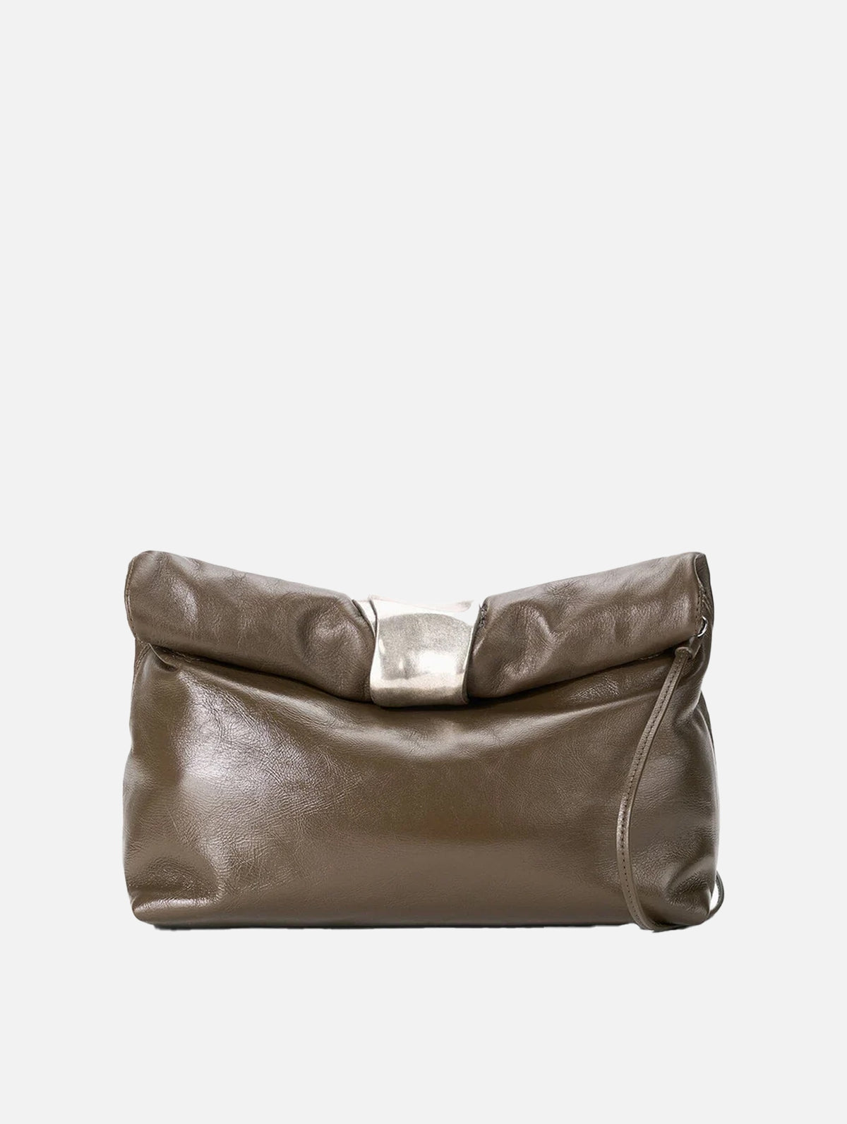 Cuff Clutch in Truffle