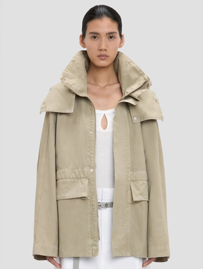 Utlity Jacket in Stone Grey