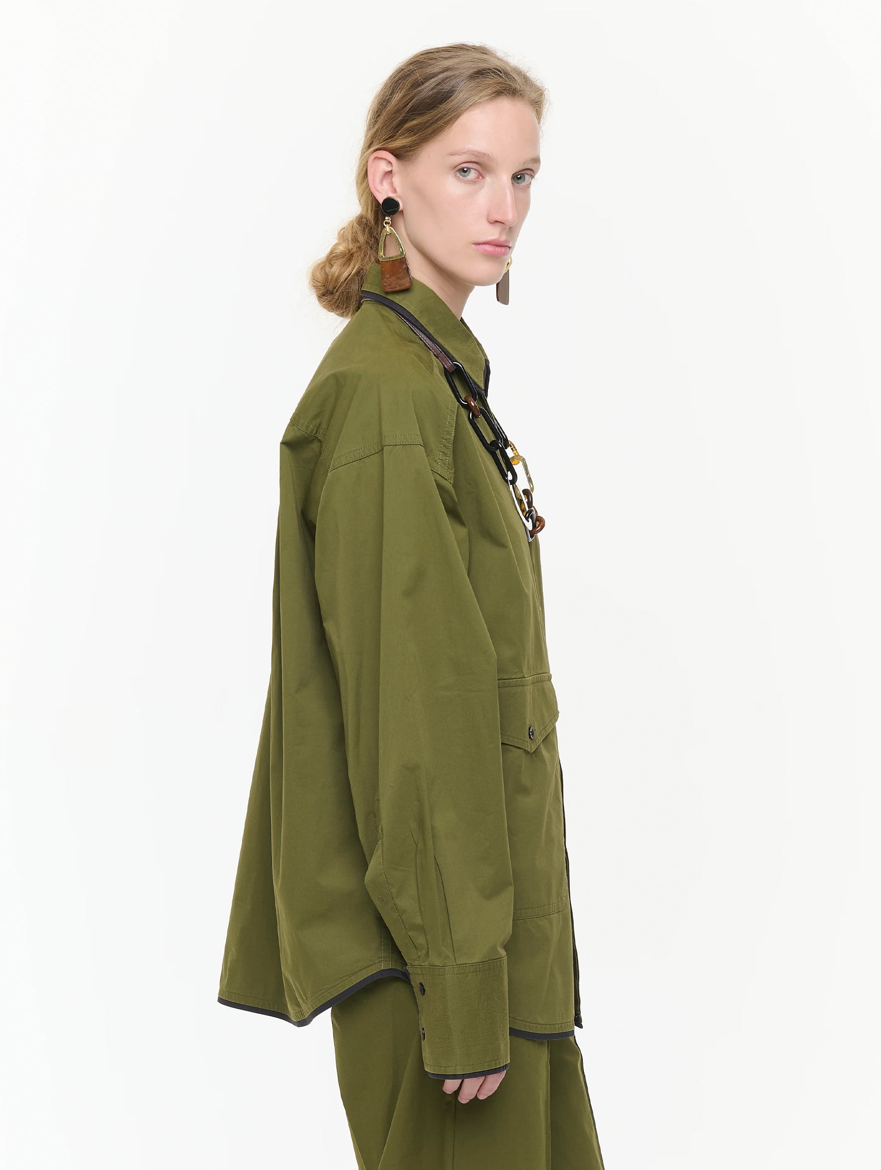 Utility Shirt in Lichen