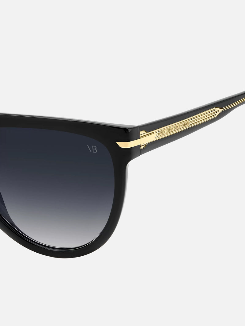 VB1004/S E17 08 in Black Crystal & Blue Shade