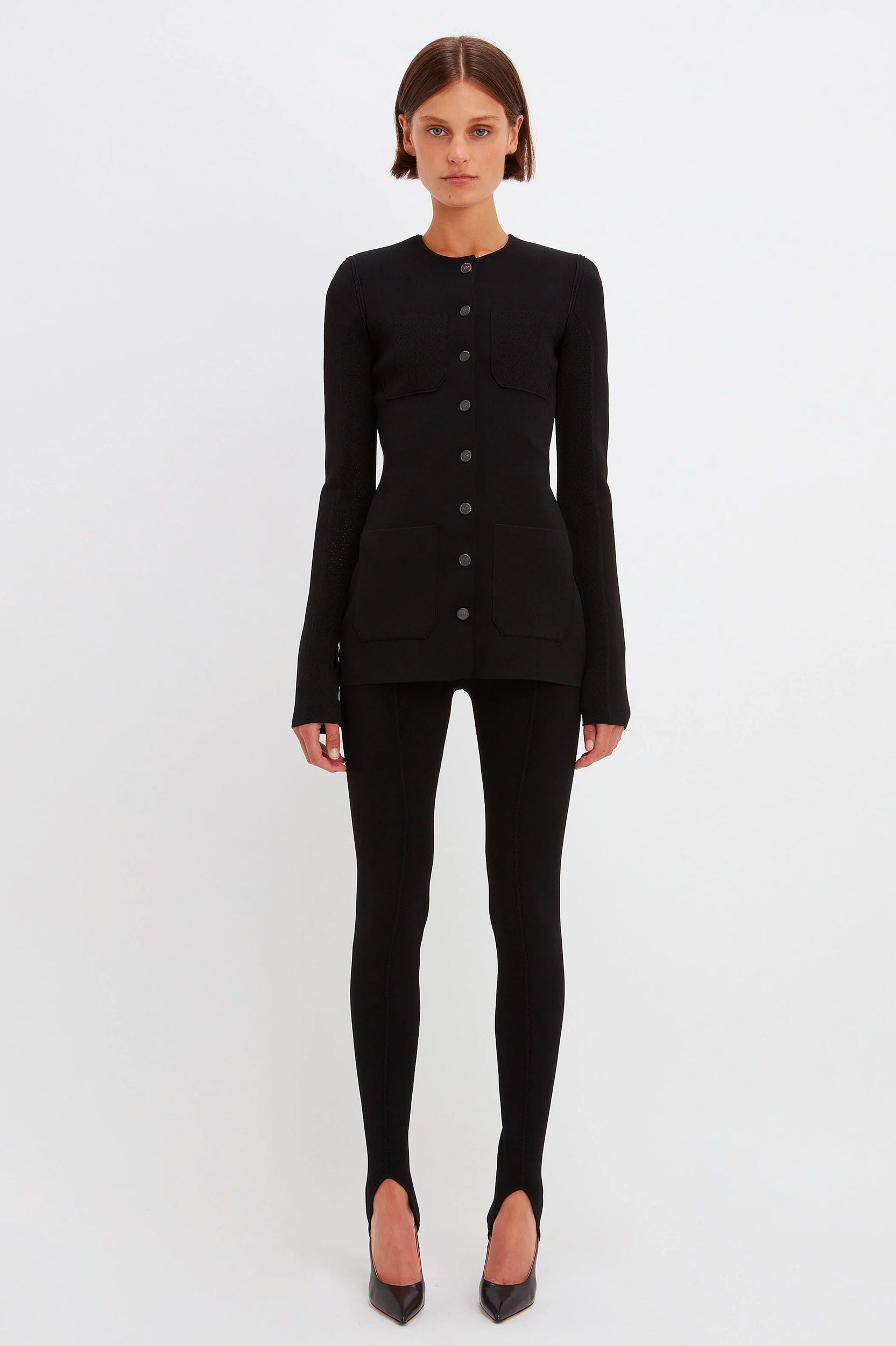 VB Body Jacket in Black