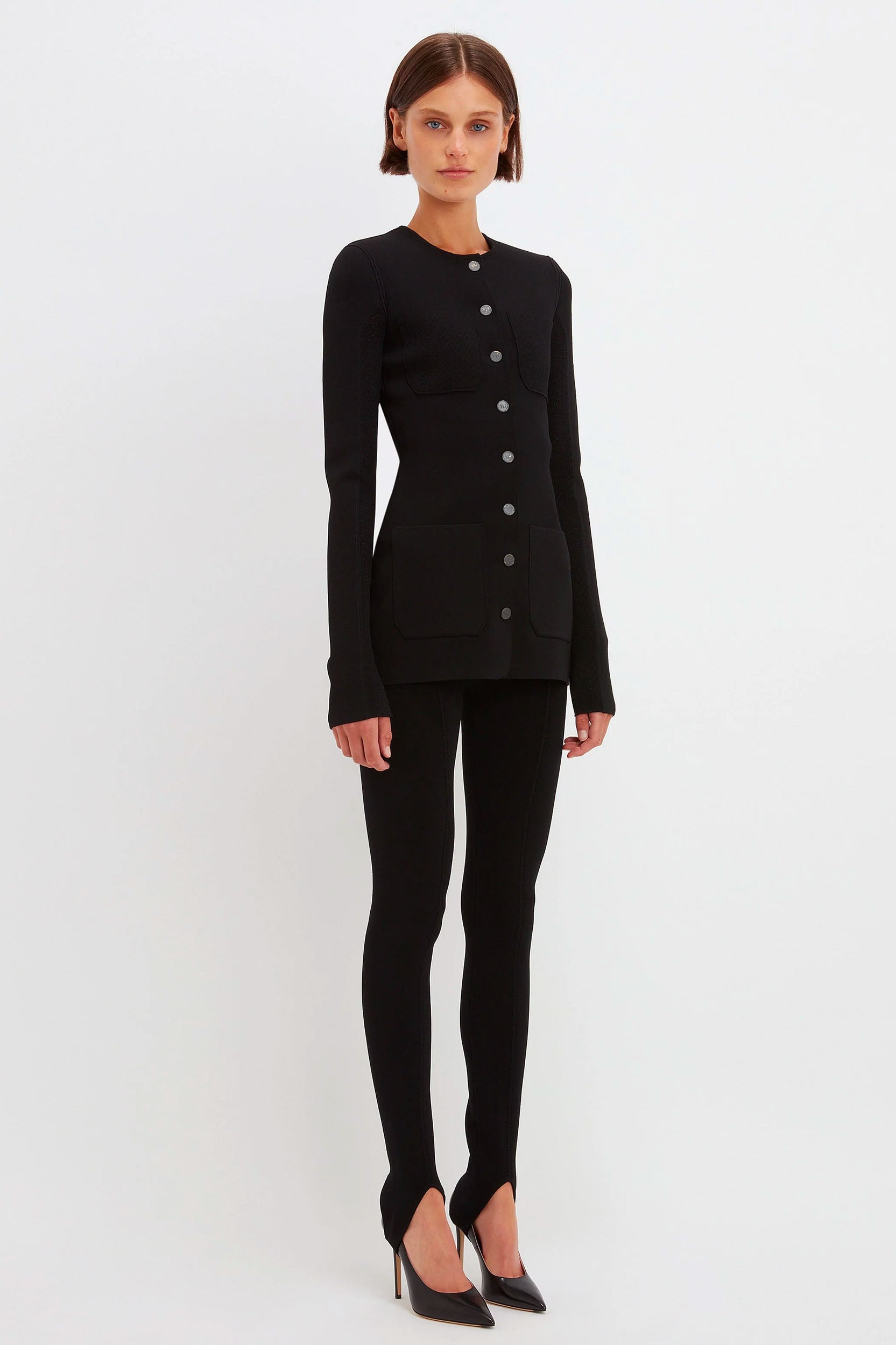 VB Body Jacket in Black