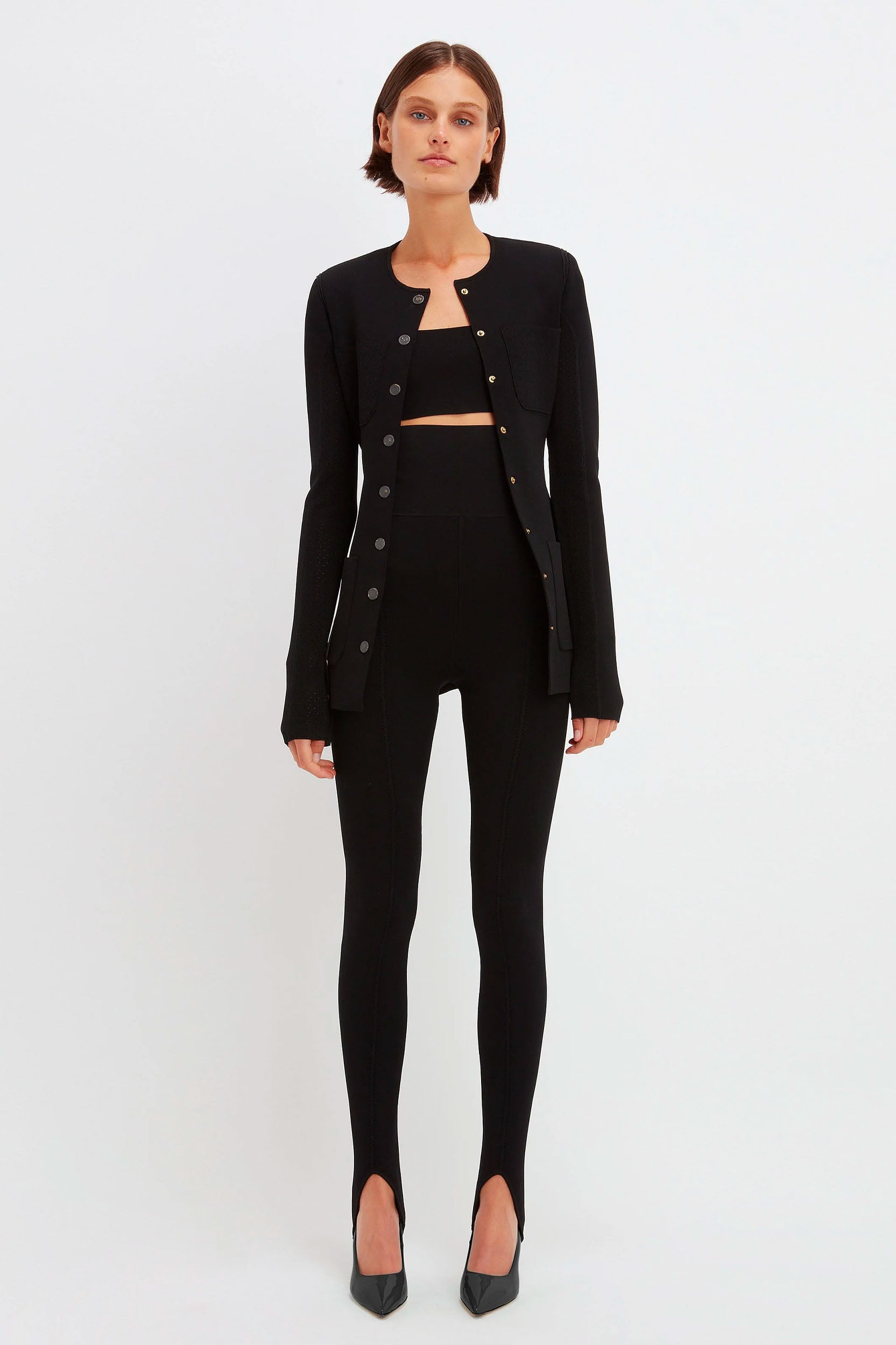 VB Body Jacket in Black