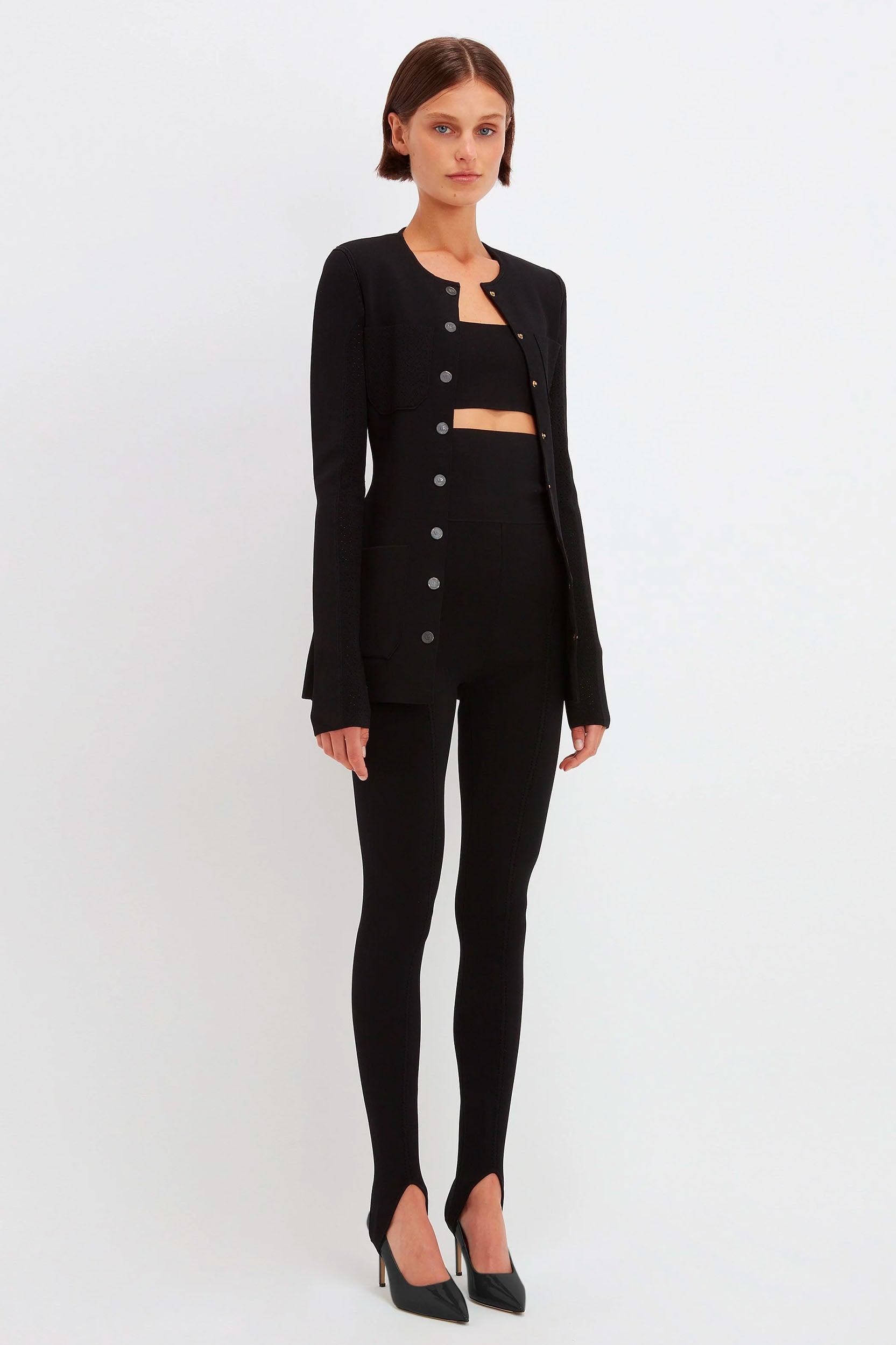 VB Body Jacket in Black