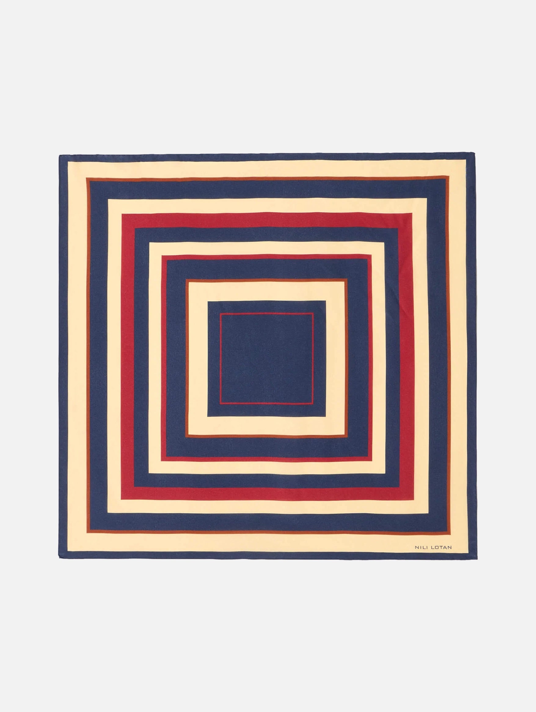 Vintage Scarf in Vintage Stripes