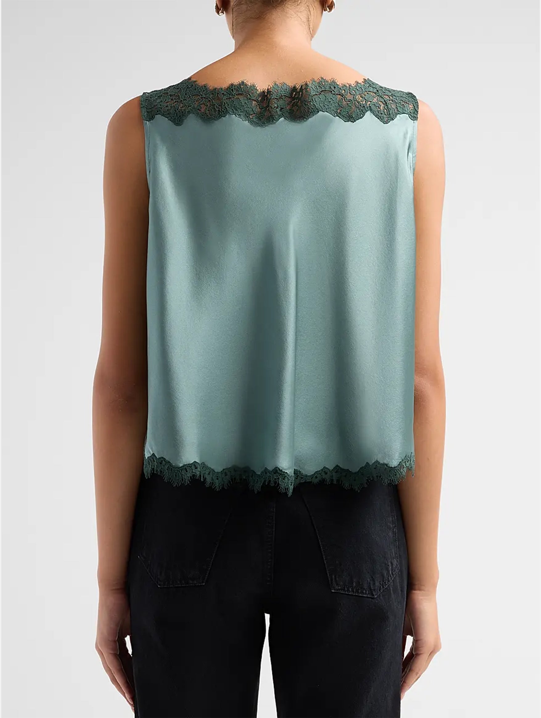 Valerina Top in Dulac Green
