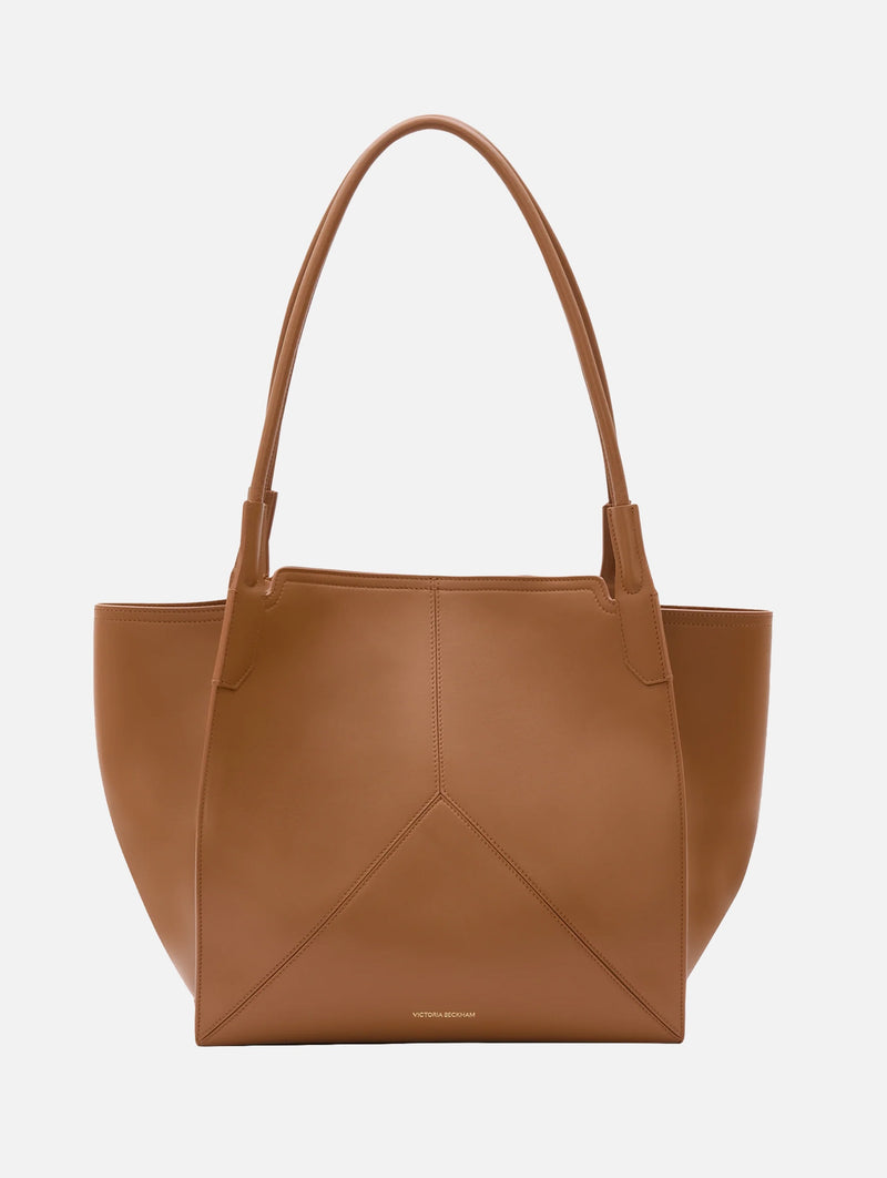 Victoria Tote In Dark Tan