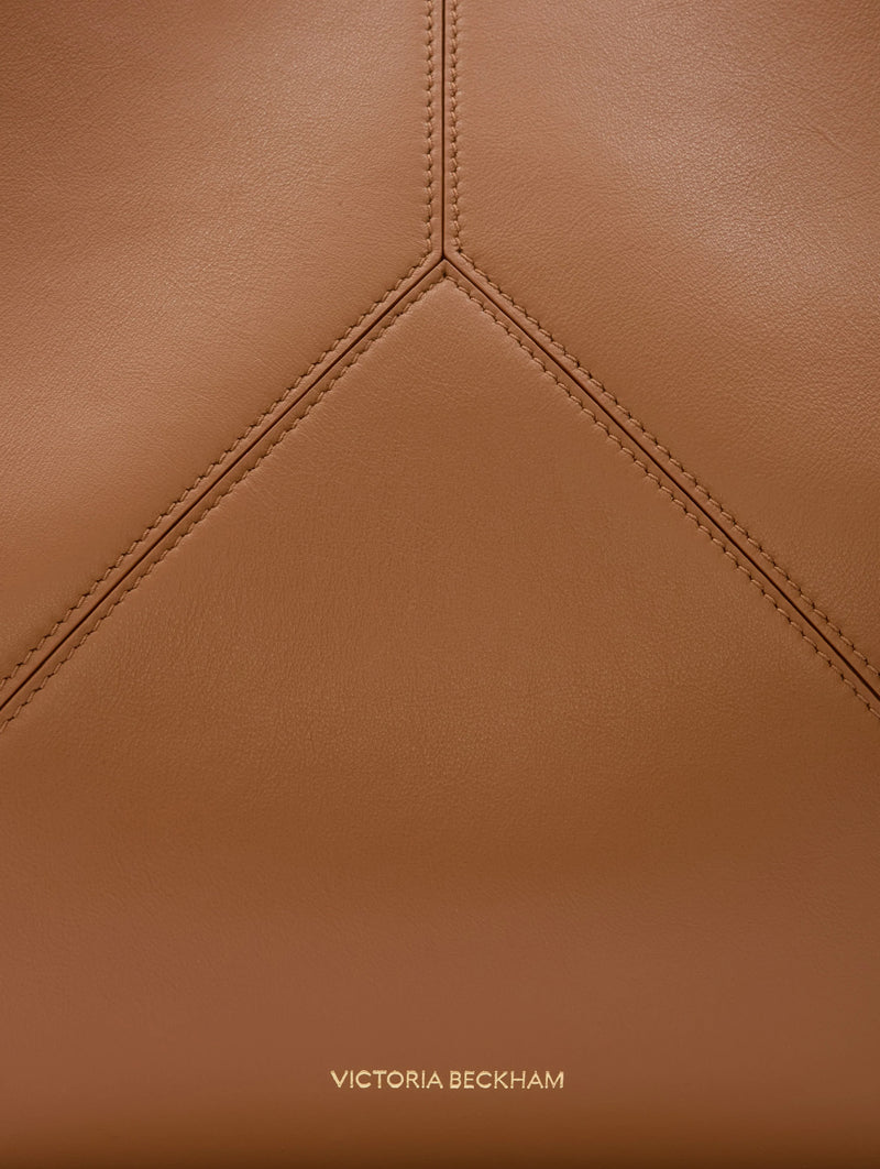 Victoria Tote In Dark Tan