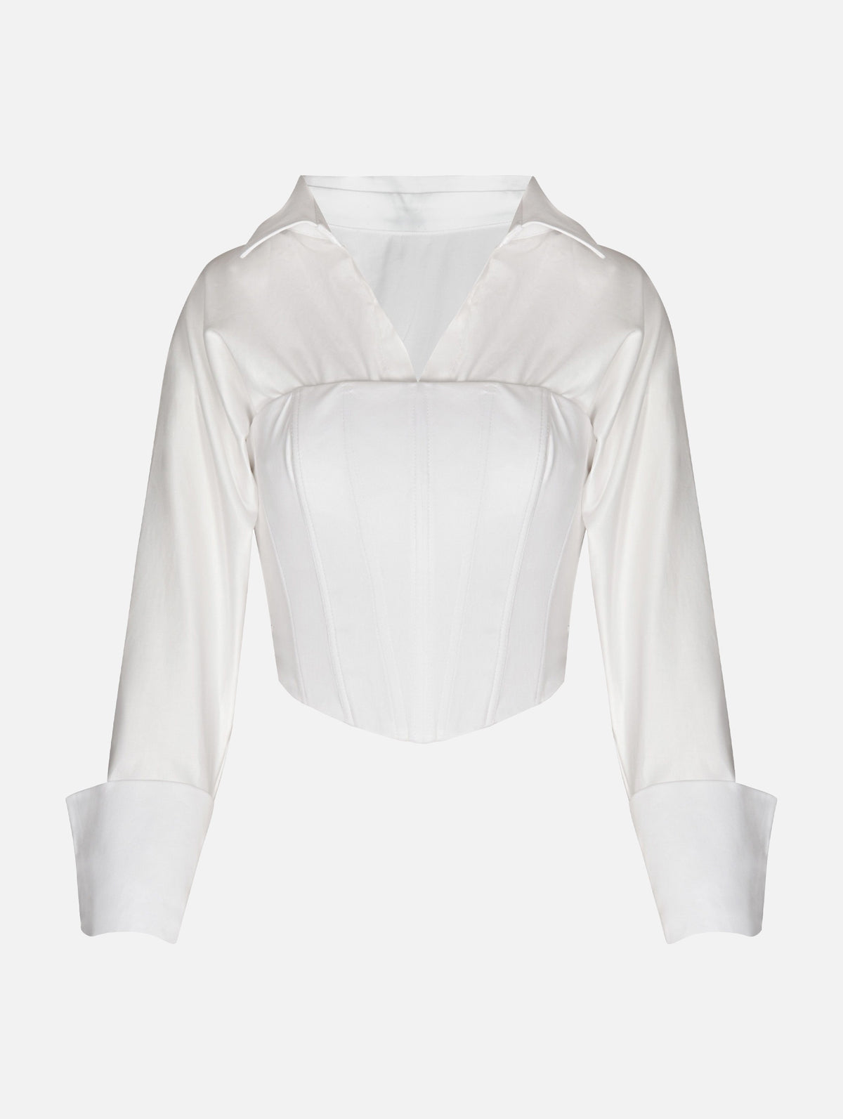 Vida Colon Blouse in Off-White