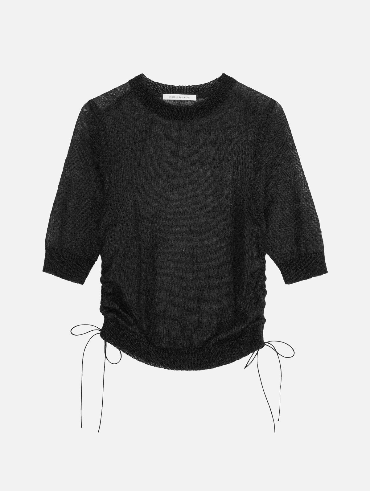 Videl Knit Top in Black