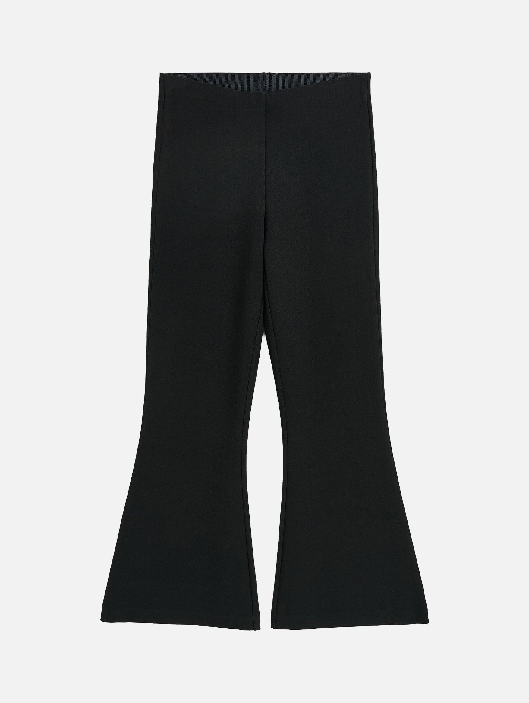 Vilanna High-Waist Trousers in Black