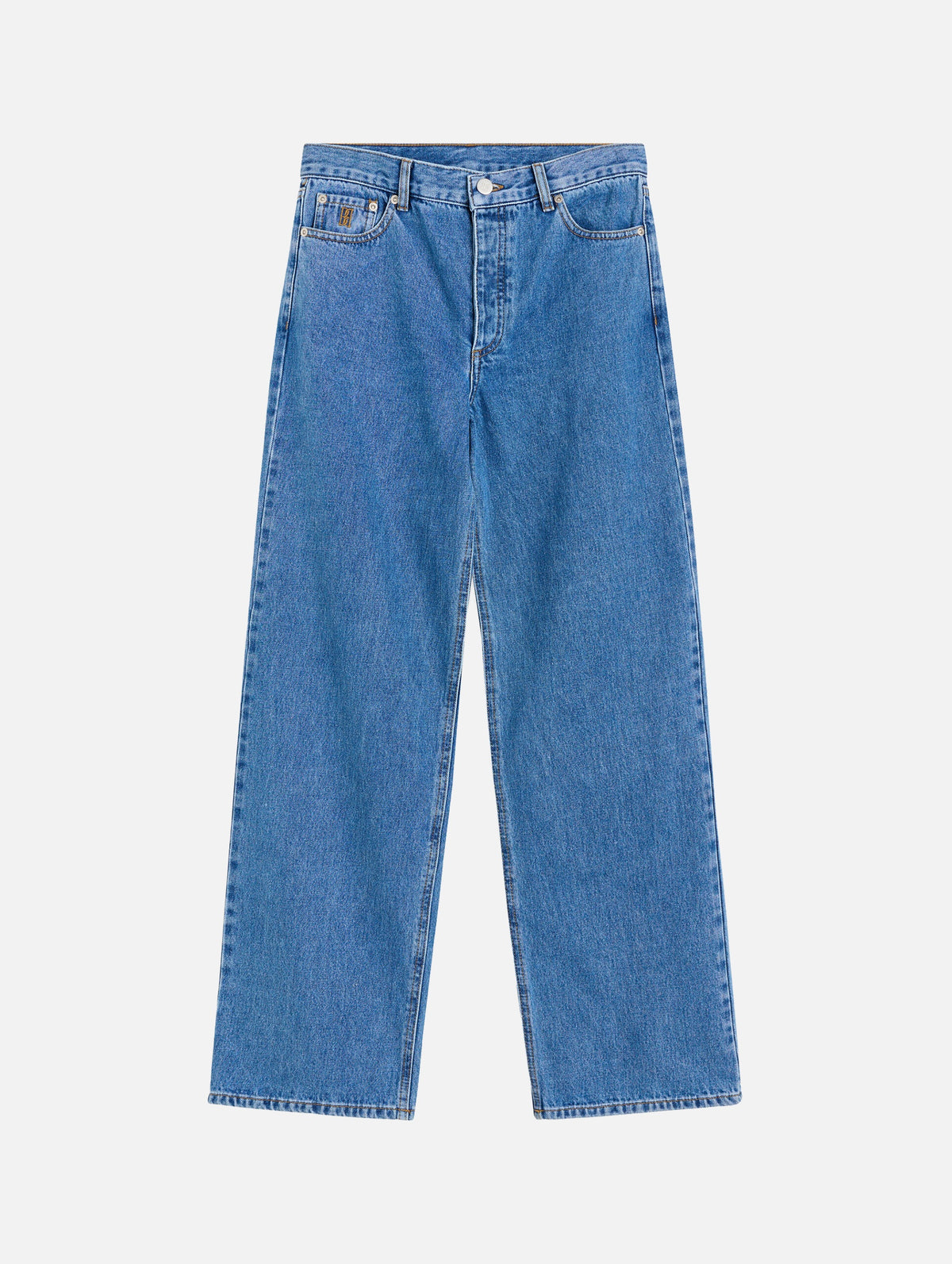 Vinola Jean in Mid Denim Blue