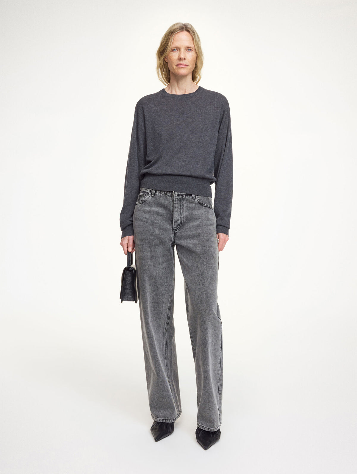 Vinola Jean in Washed Black