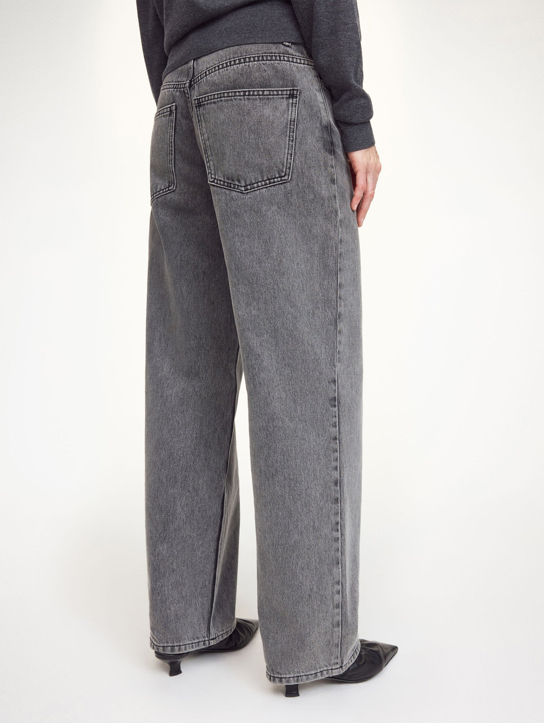 Vinola Jean in Washed Black