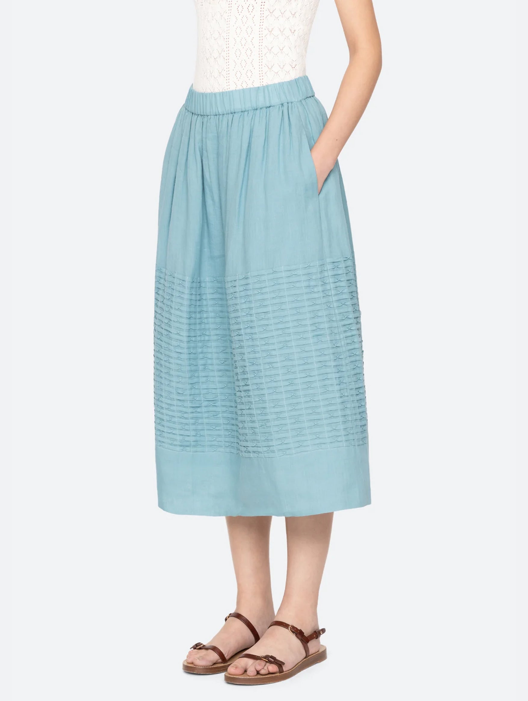 Violet Skirt in Blue