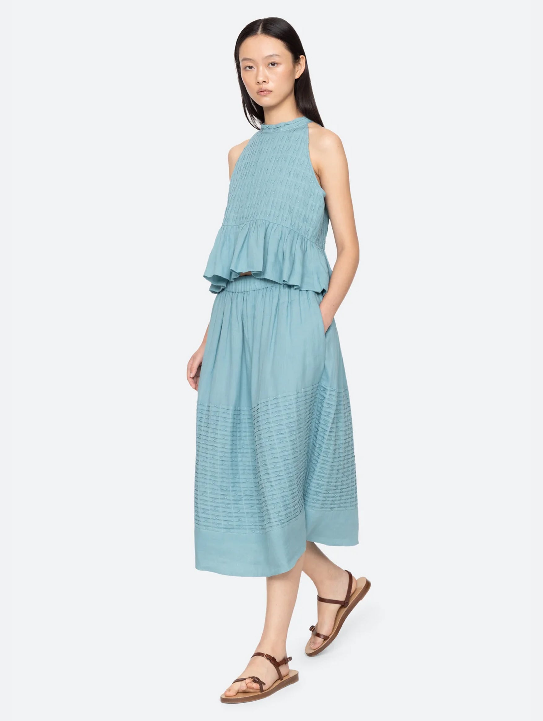 Violet Skirt in Blue