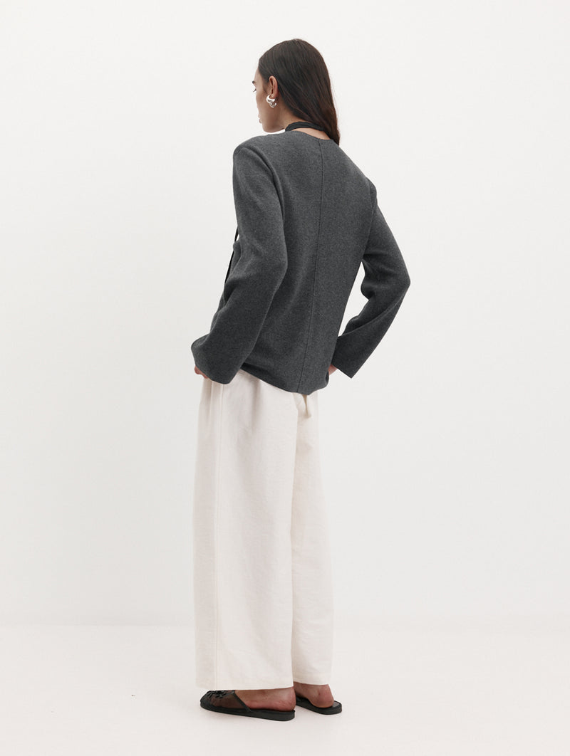 Violetta Cardigan in Pewter