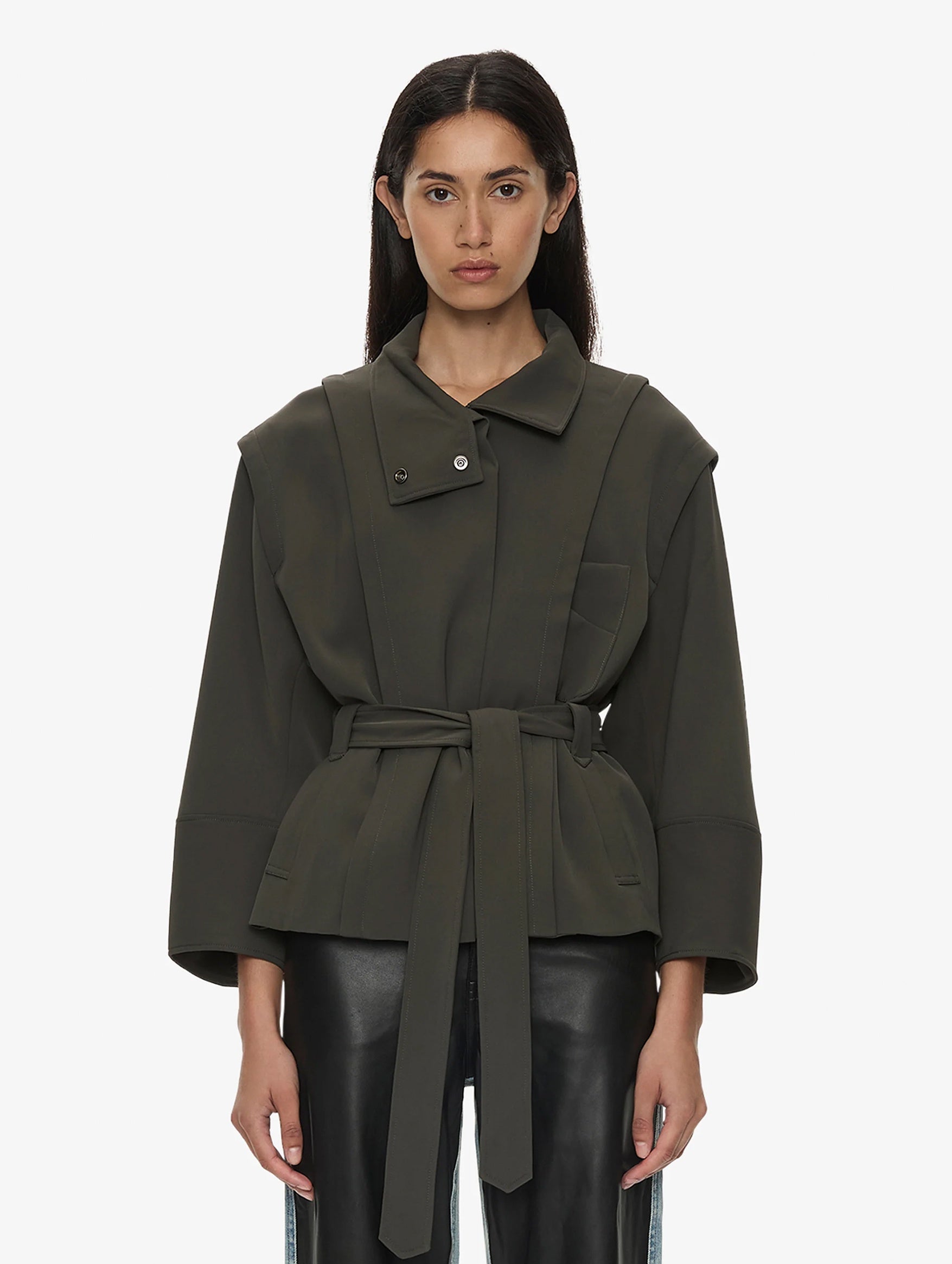 Virelle Parapet Drift Jacket in Kombu Green