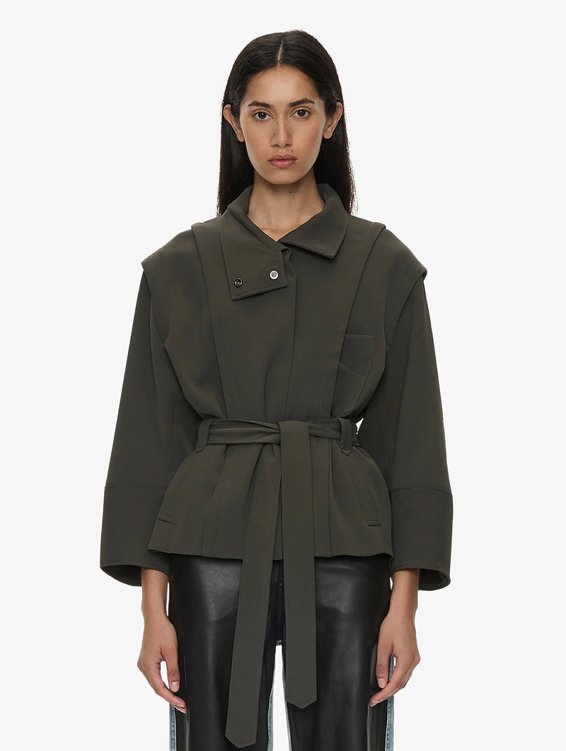 Virelle Parapet Drift Jacket in Kombu Green