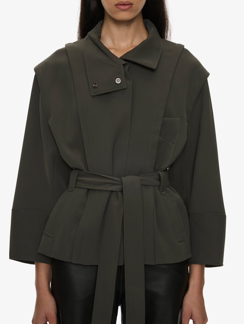 Virelle Parapet Drift Jacket in Kombu Green