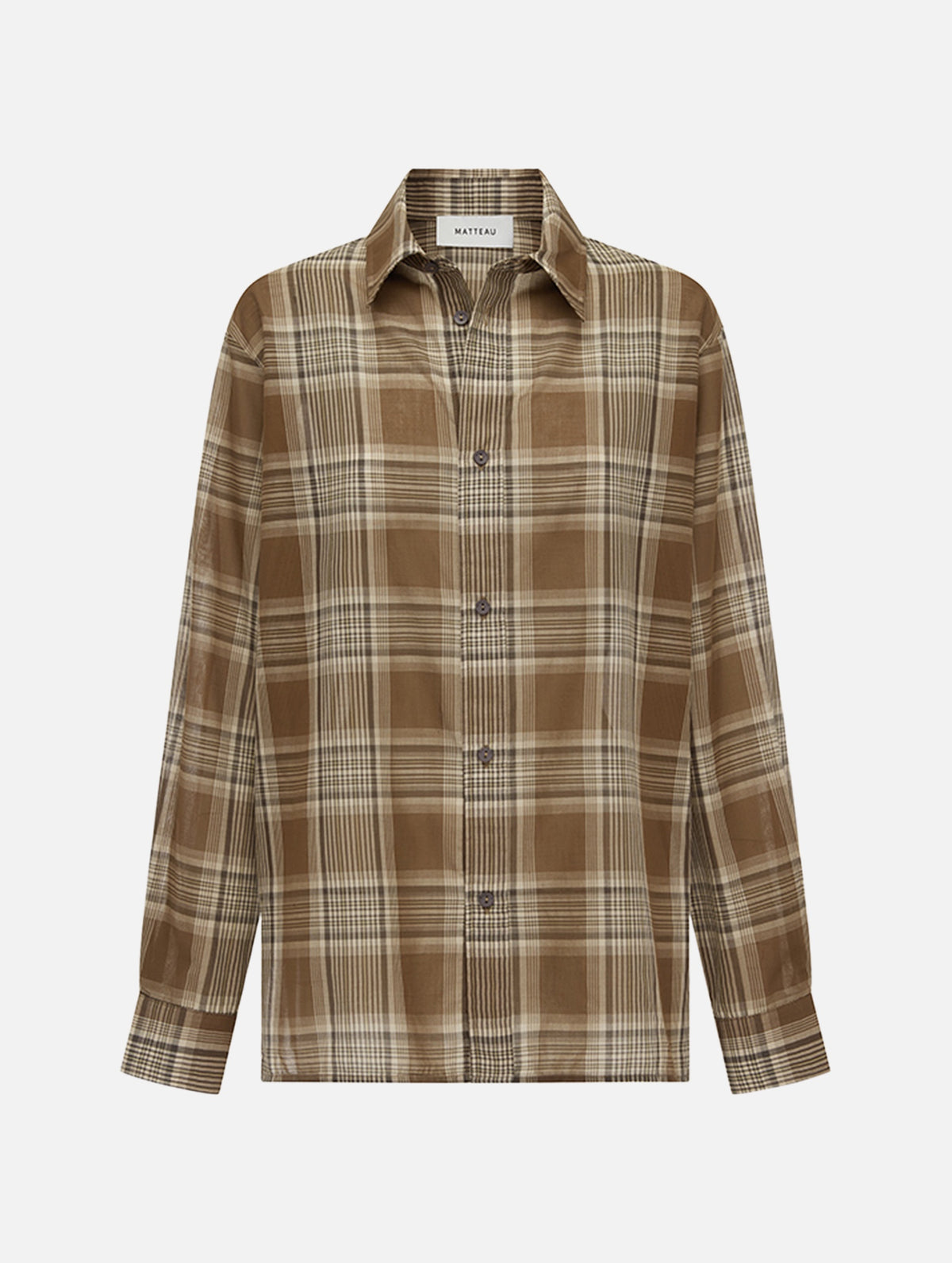 Voile Plaid Shirt in Picnic Plaid