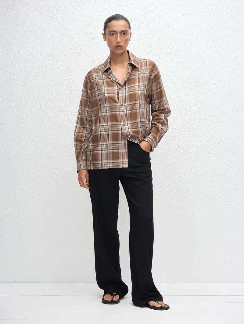 Voile Plaid Shirt in Picnic Plaid