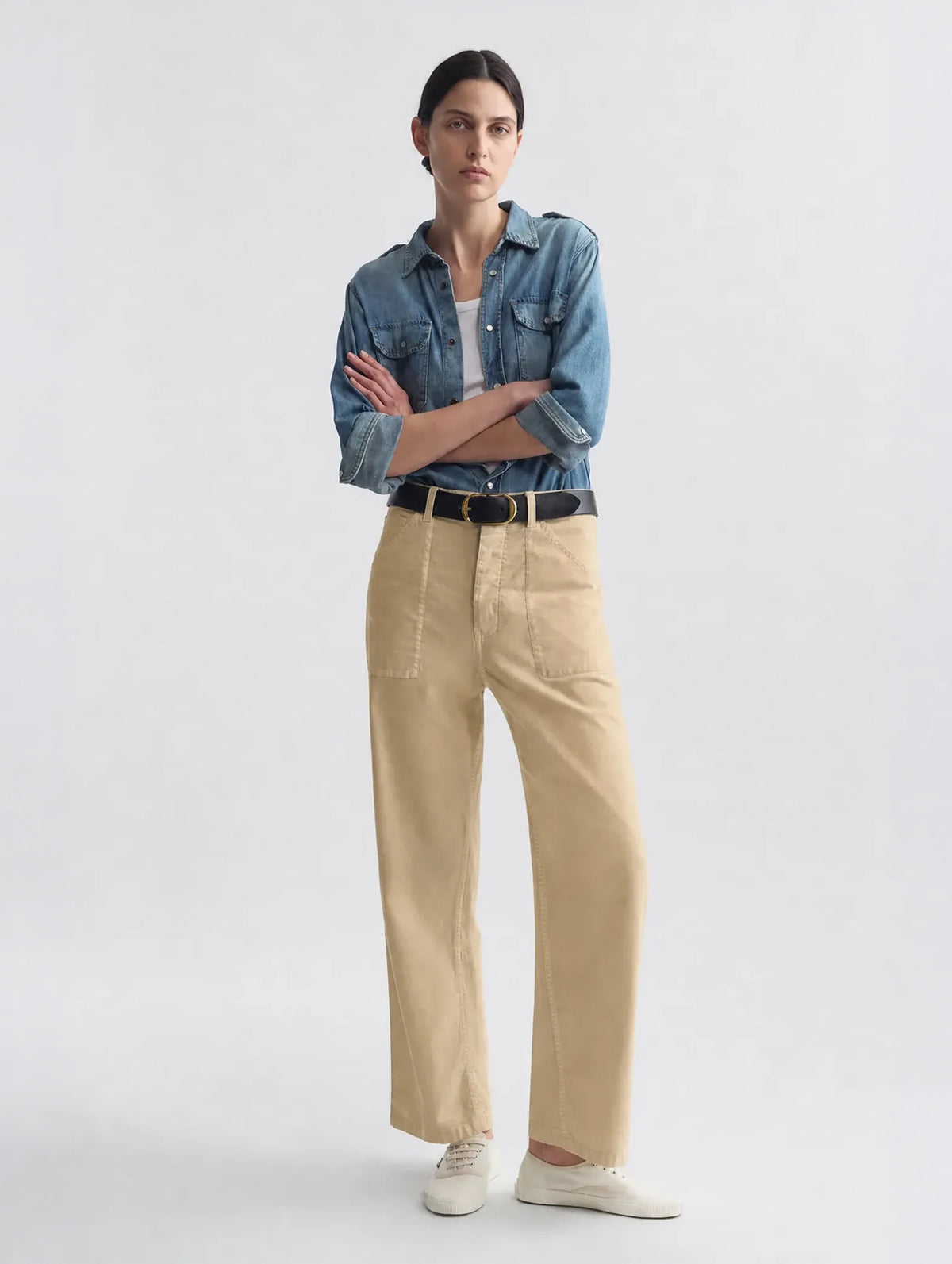 Whitney Pant in Vintage Washed Solstice