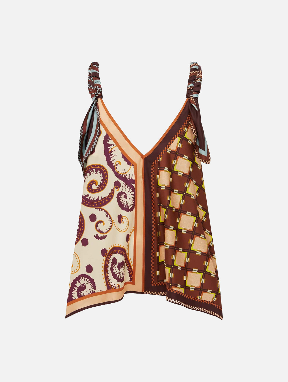 Wilson Silk Top in Multi