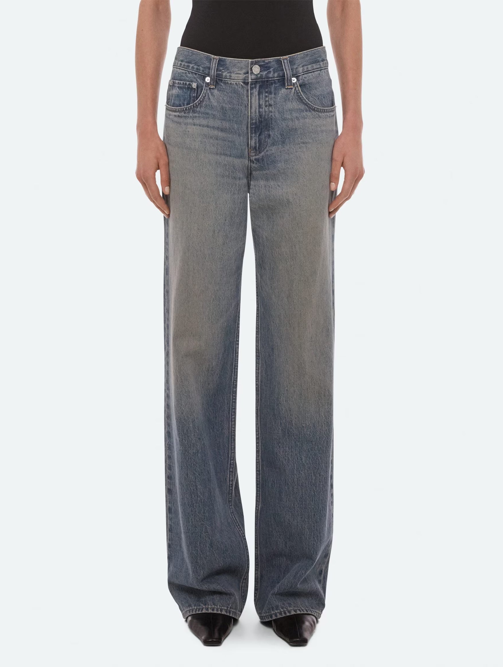 Wardrobe Jean in Medium Tinted Blue
