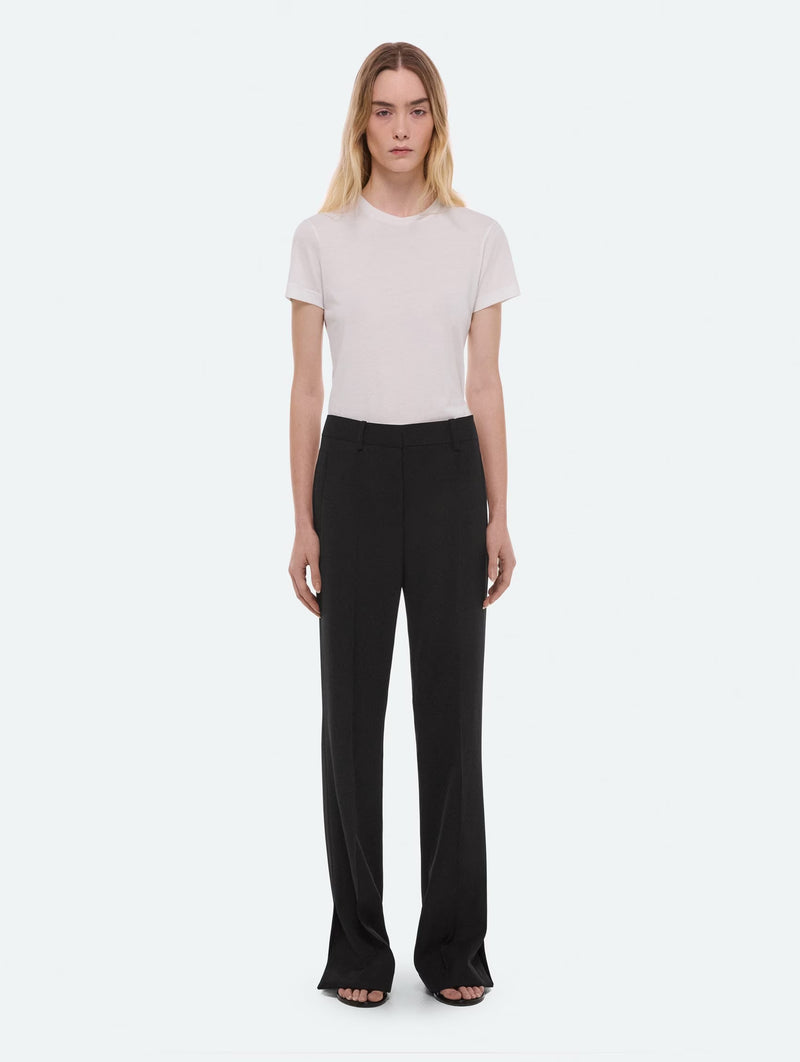 Wardrobe Vented Trousers in Black