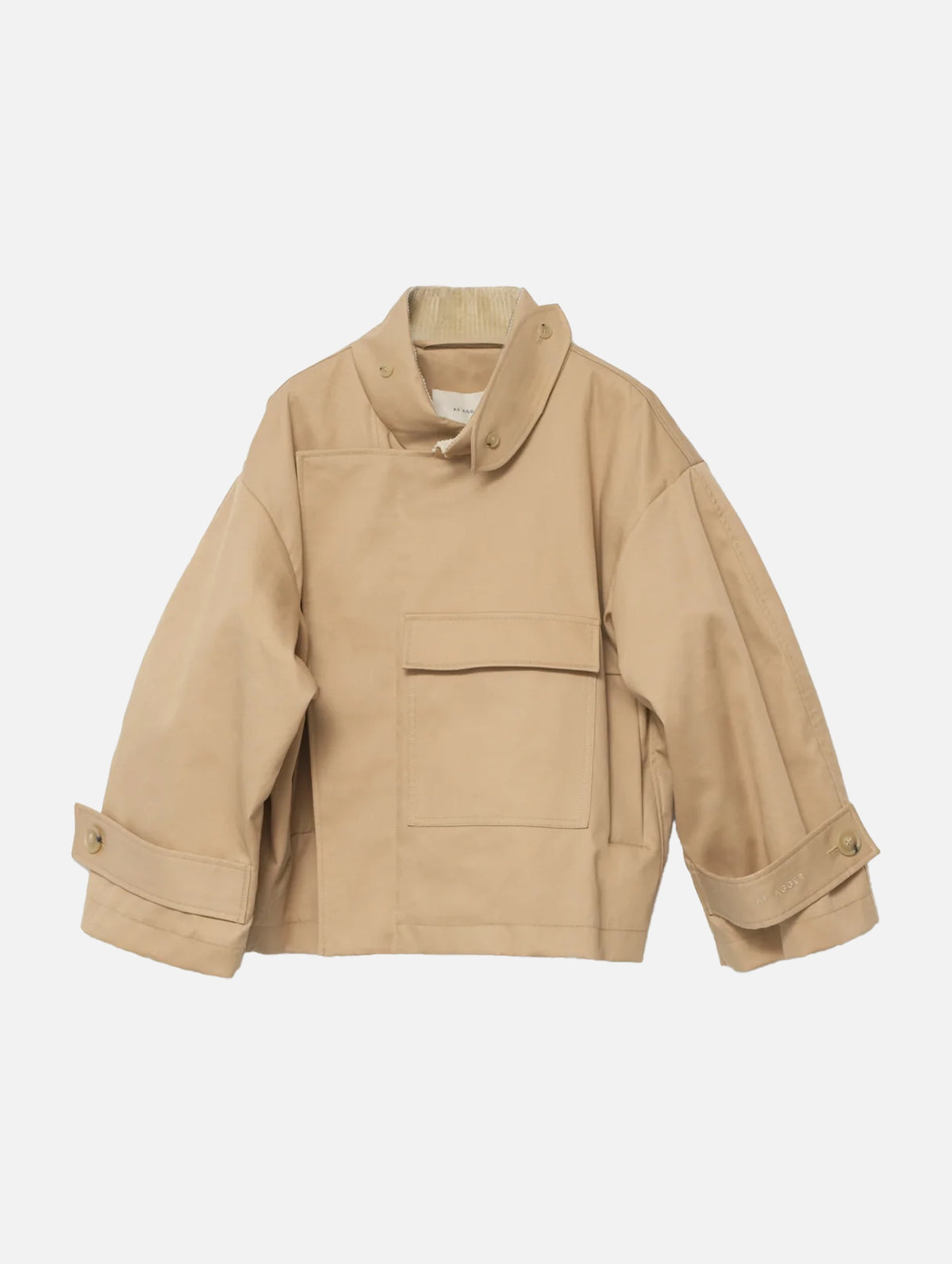 Water Resistant Trench Jacket in Beige