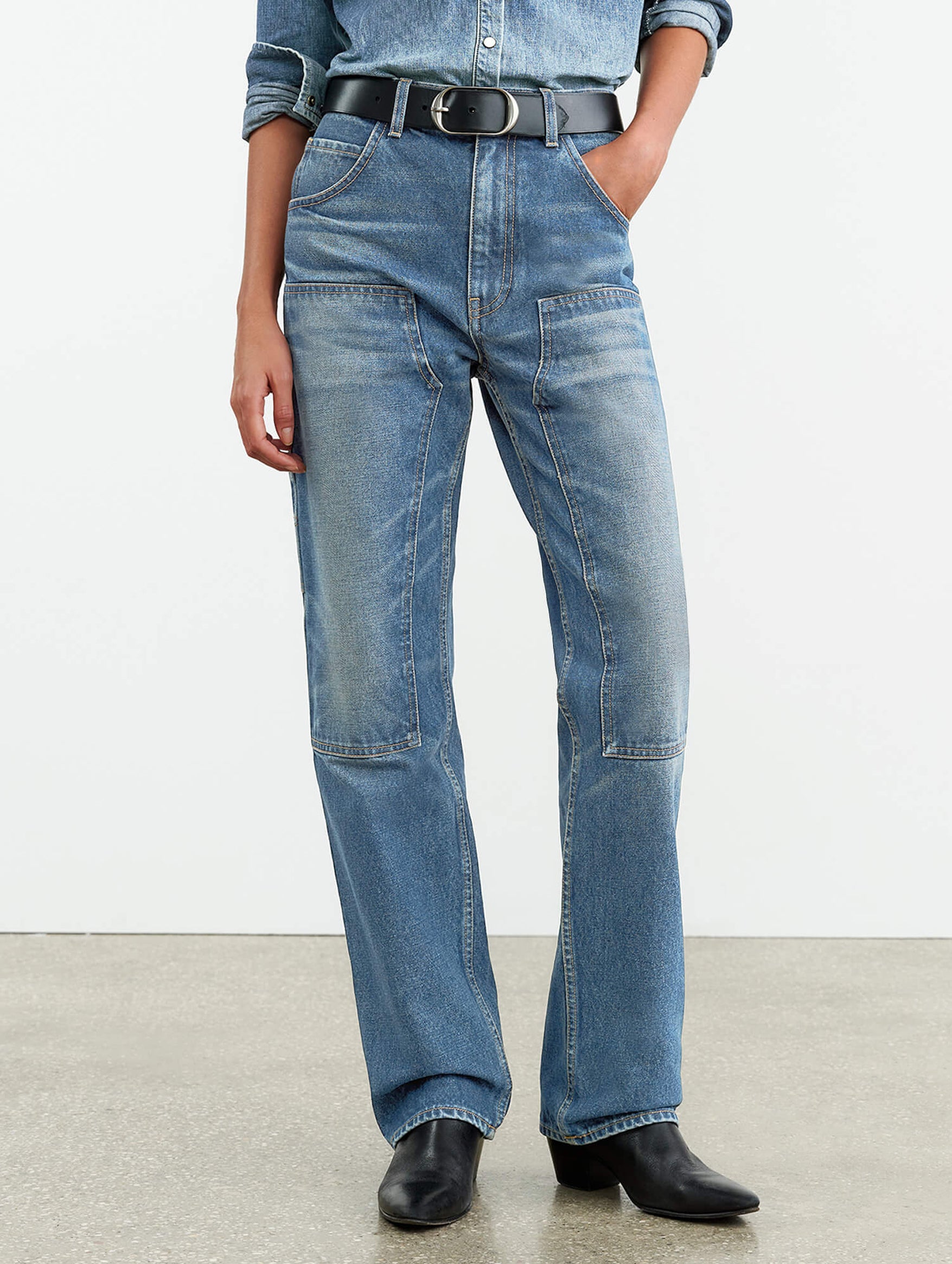 Welder Jean in Summer Wash