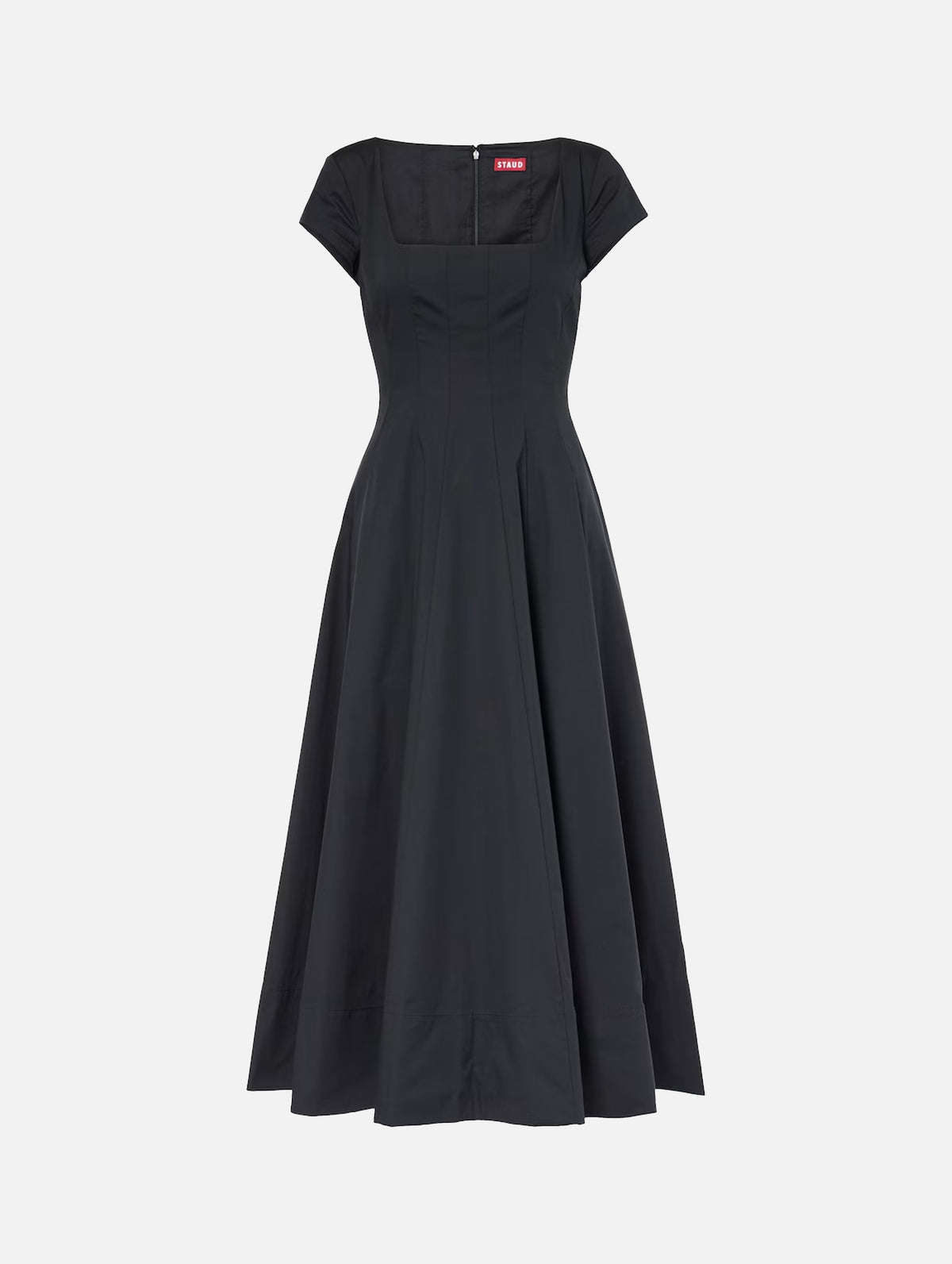 Wells Short Sleeve Dress in Black