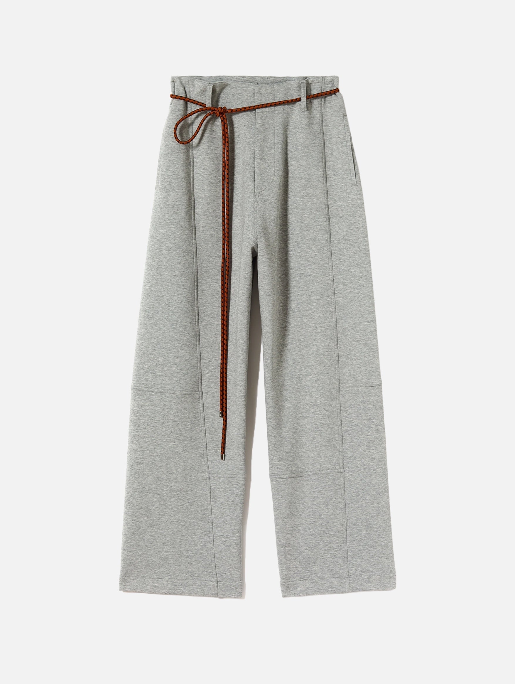 Wide Leg Pants in Granite Grey Melange