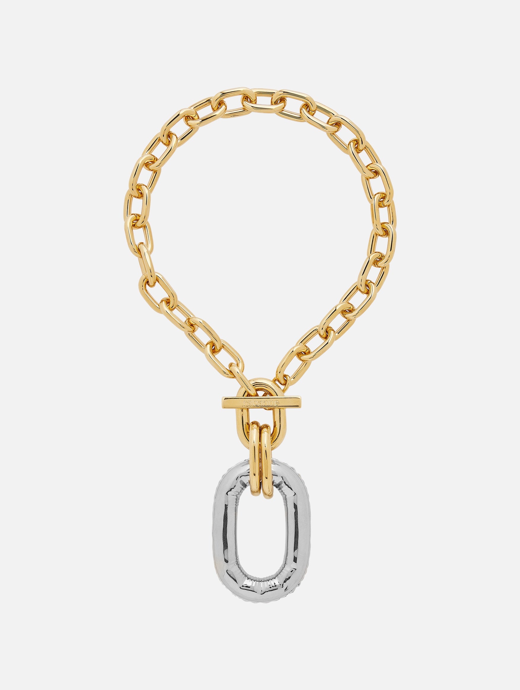 XL Link Necklace in Gold and Silver