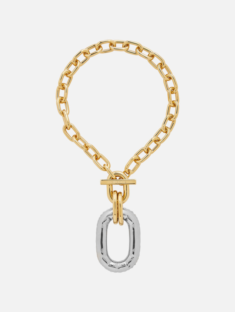 XL Link Necklace in Gold and Silver