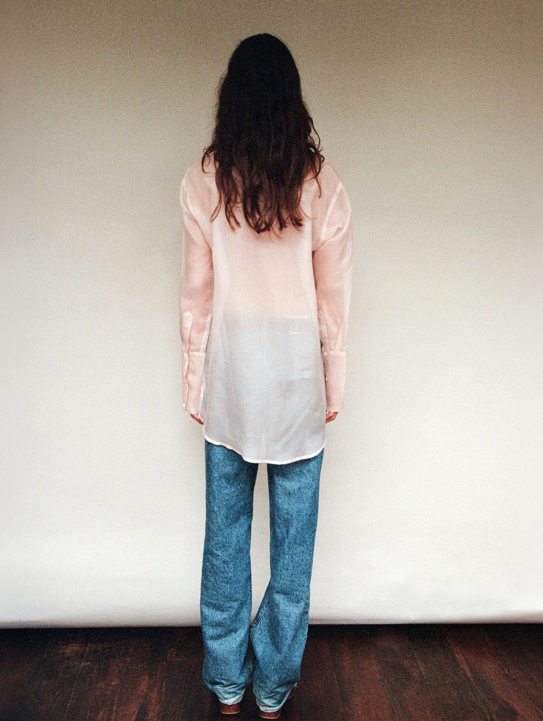 You Remind Me Of a Sunday Shirt in Blush Milk
