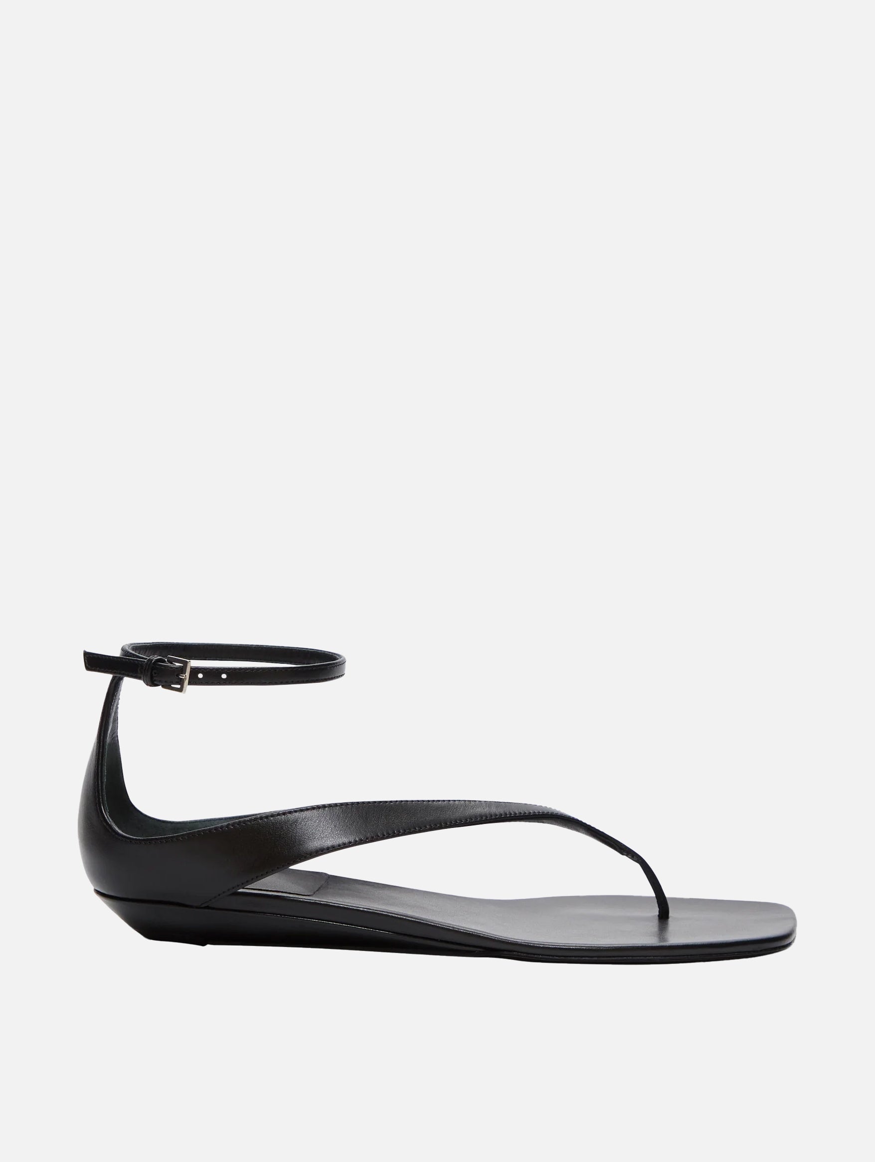 Zio Mini Wedge Sandals in Black