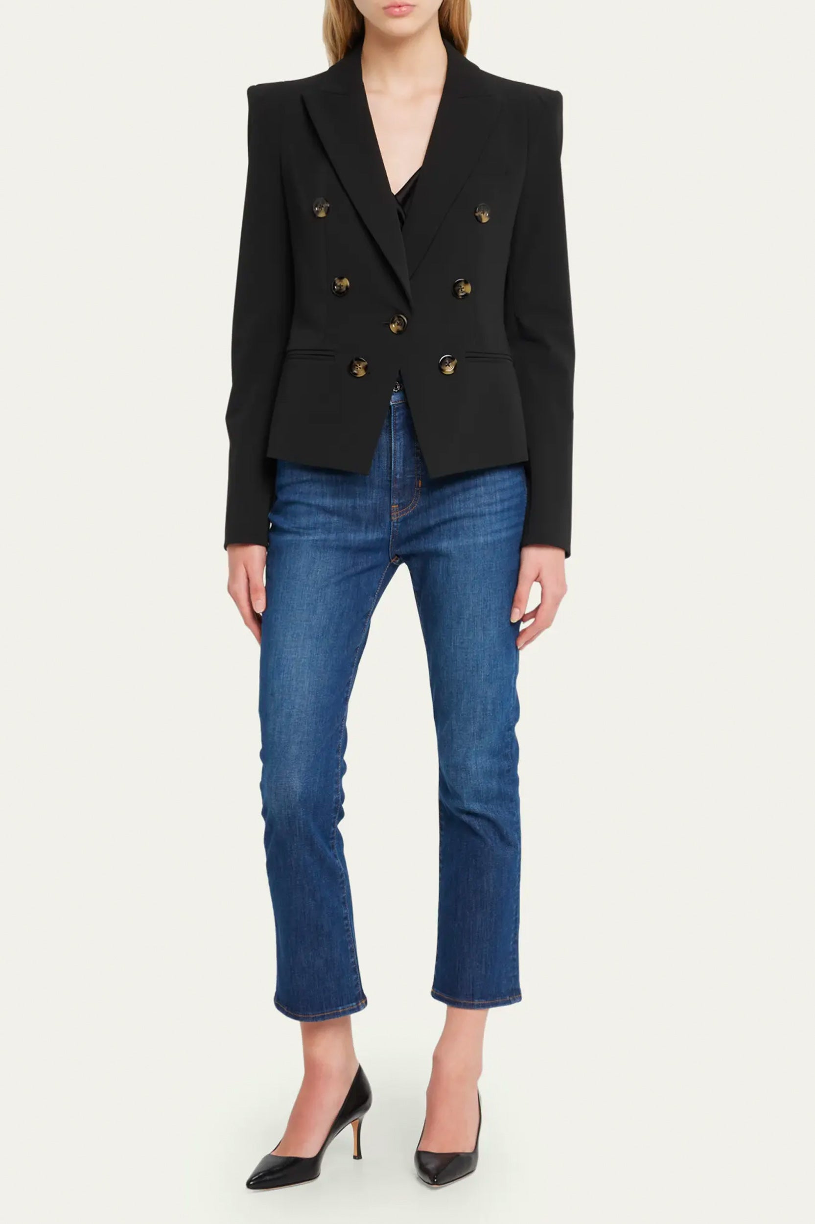 Zuna Dickey Blazer in Black