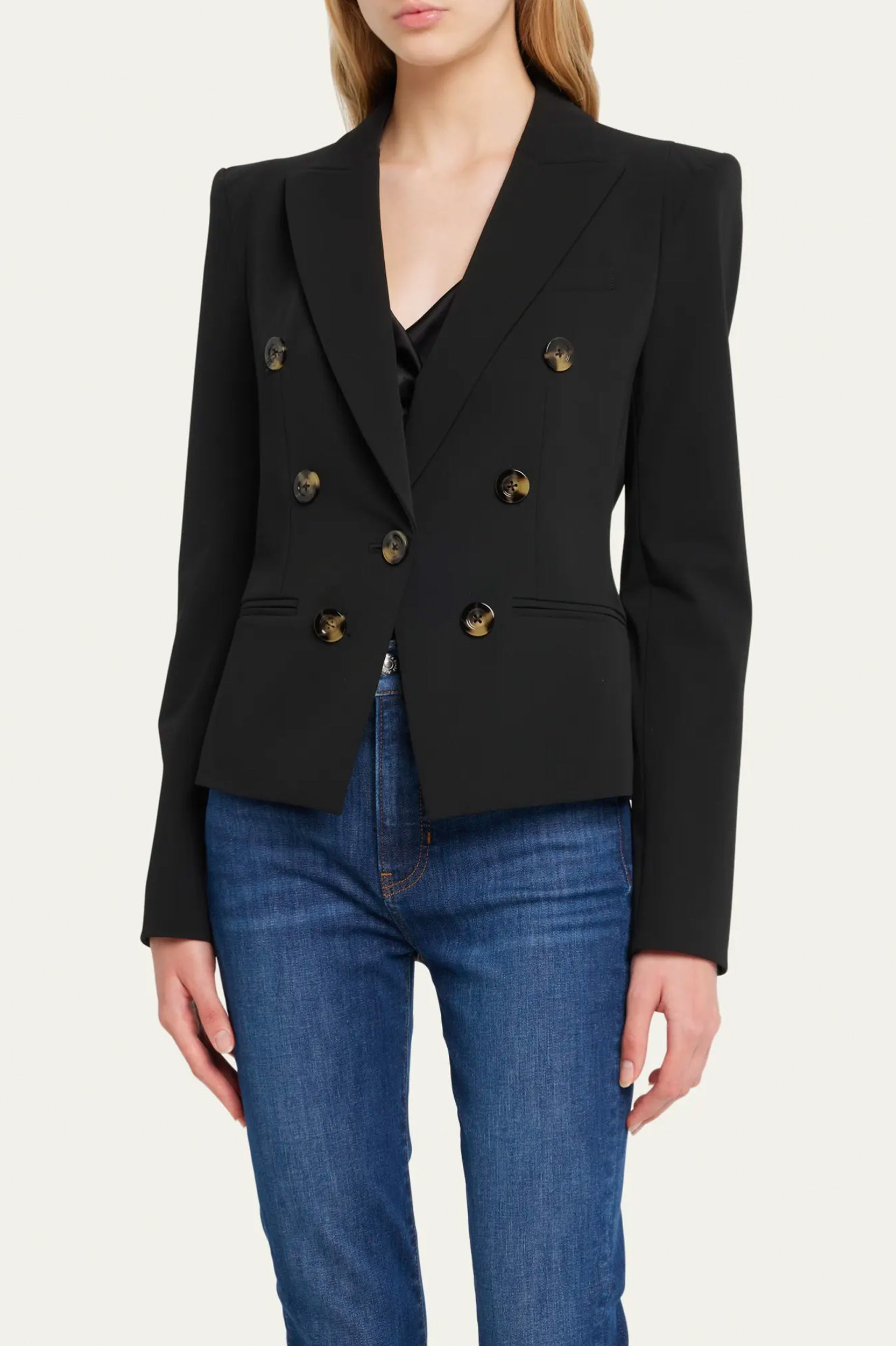 Zuna Dickey Blazer in Black