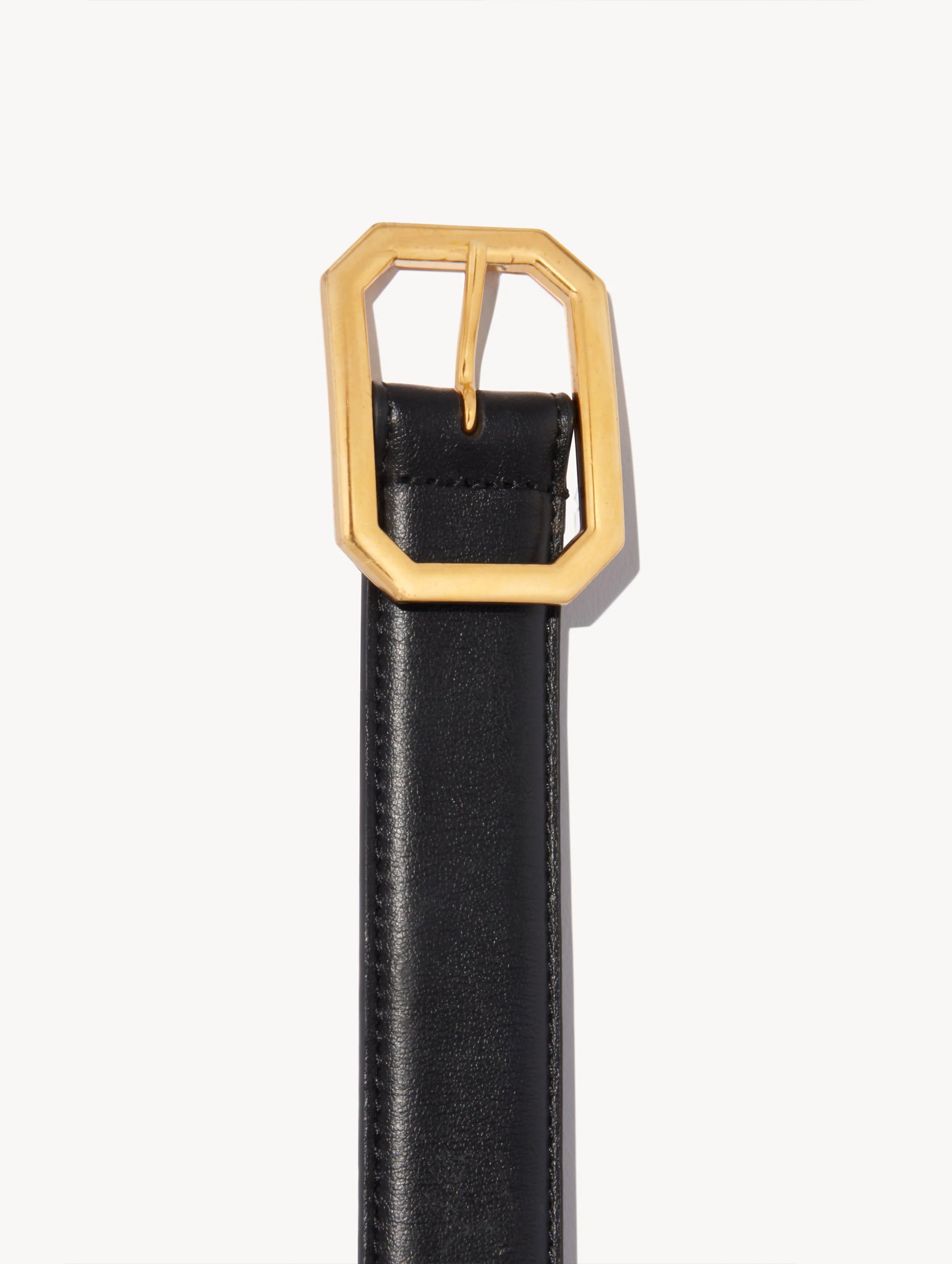 Anais Leather Belt in Black