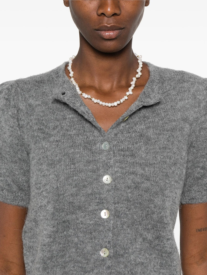 Anisa Cardigan Dark Heather Grey