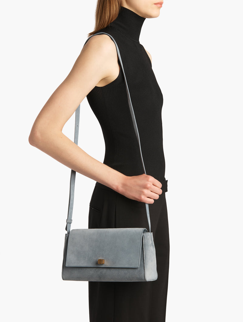 Audrey Crossbody Bag in Lead