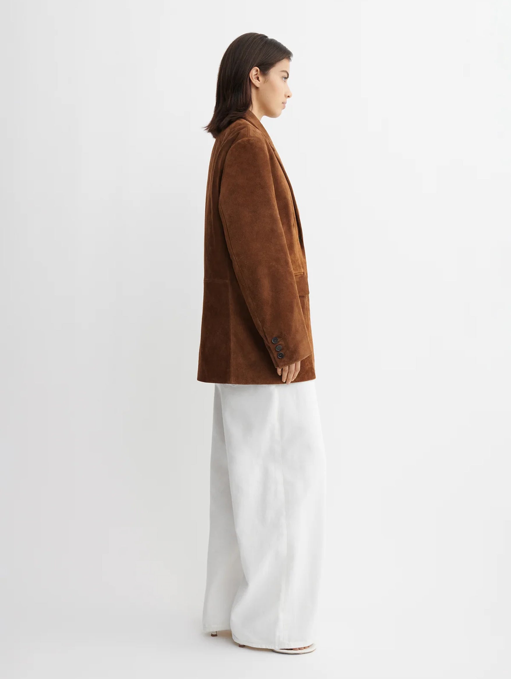 Benny Gritty Suede Jacket in Whiskey