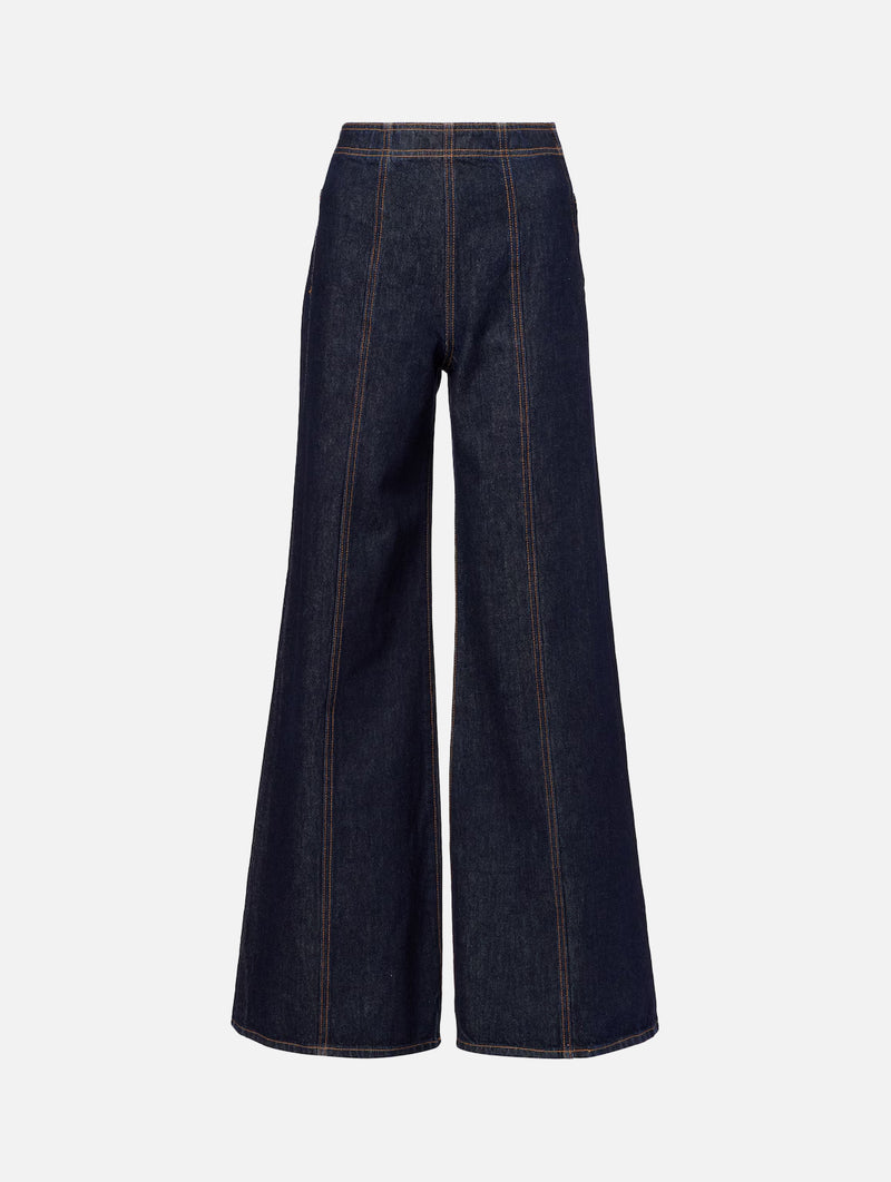 The Bianca Wide Leg Jean in Tigris