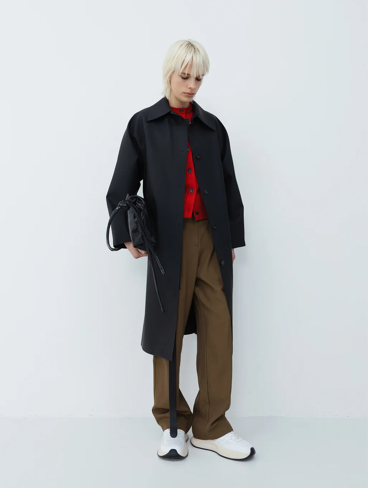 Coat Original Below Rubber Coat in Black