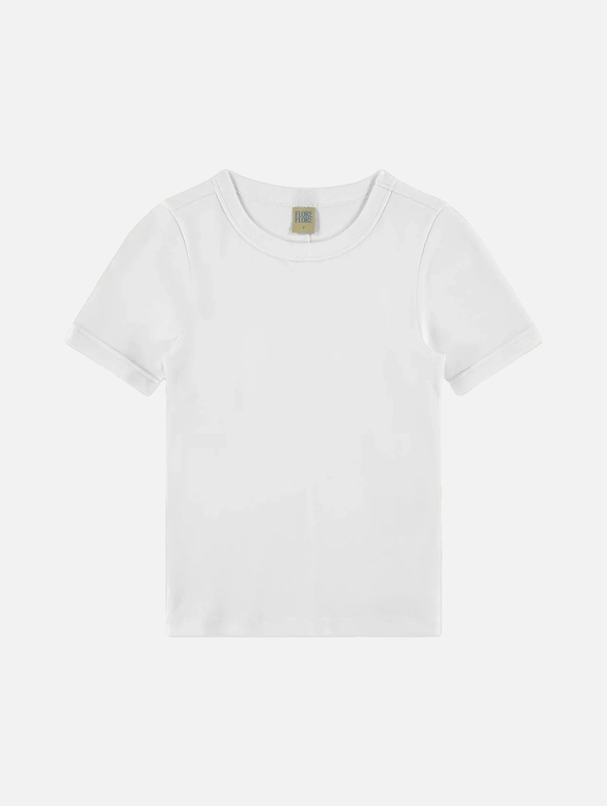 Car Tee in White